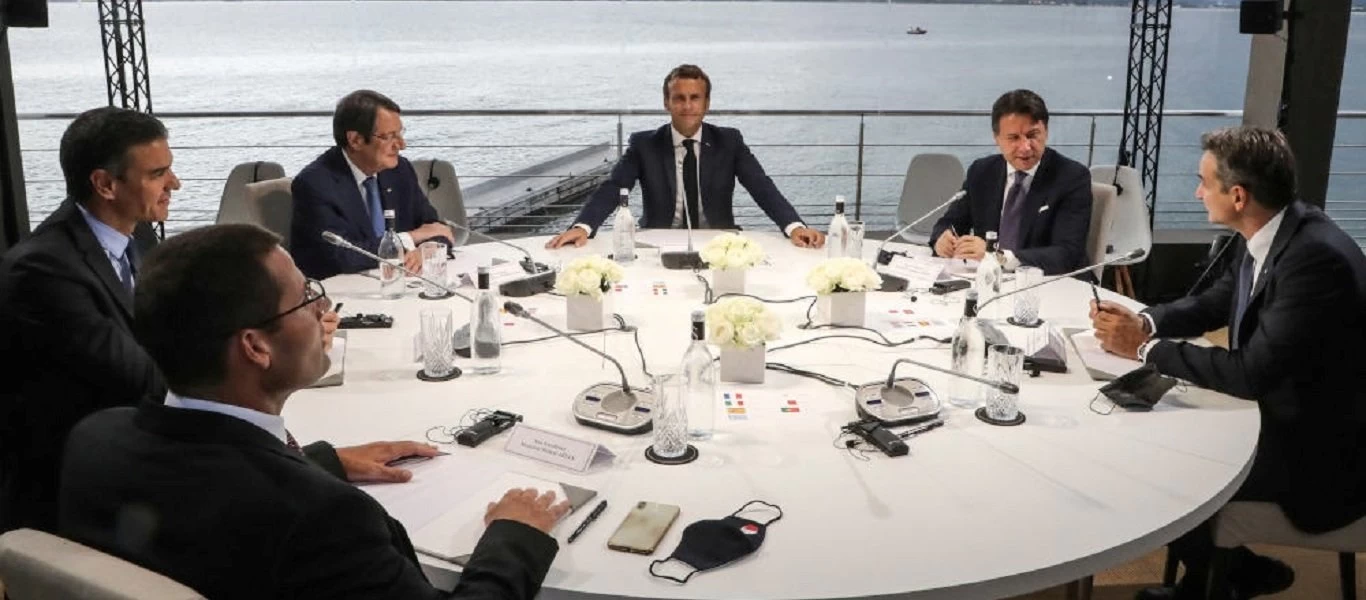 Med7: Στην Κορσική με οικοδεσπότη τον Ε.Μακρόν - Στο επίκεντρο η τουρκική προκλητικότητα (φωτό)
